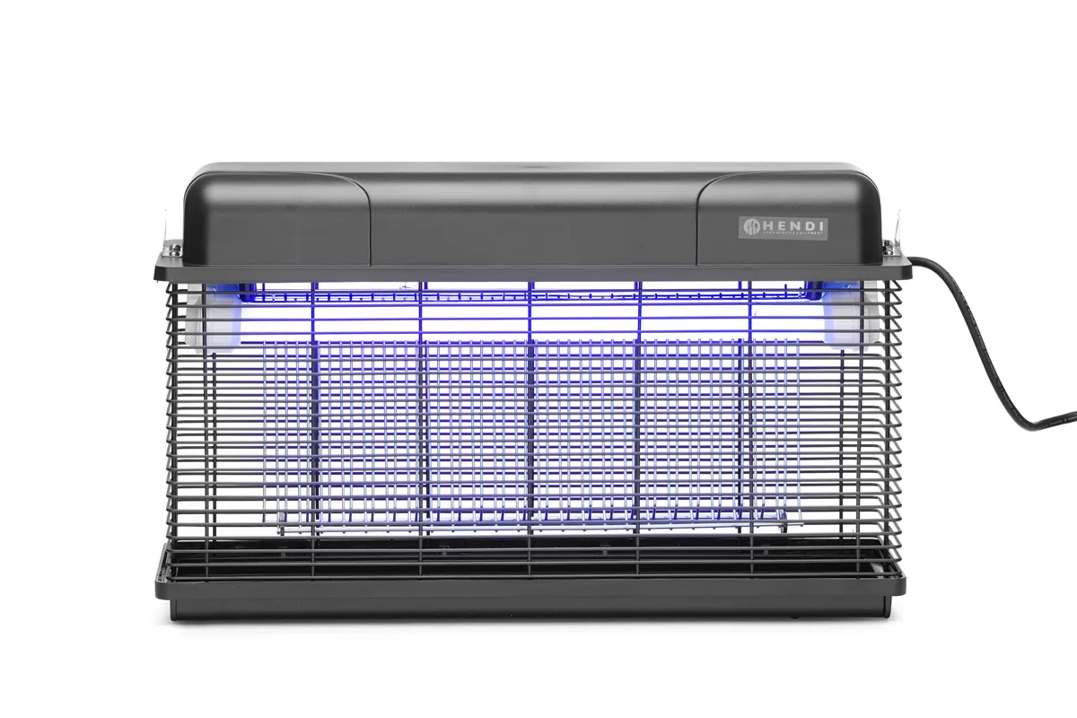 Lampa owadobójcza wodoodporna, 100 m², 230V/40W, 510x135x305mm Hendi 270066