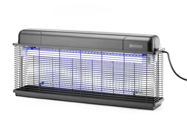 Lampa owadobójcza wodoodporna, 150 m², 230V/45W, 680x140x305mm Hendi 270141