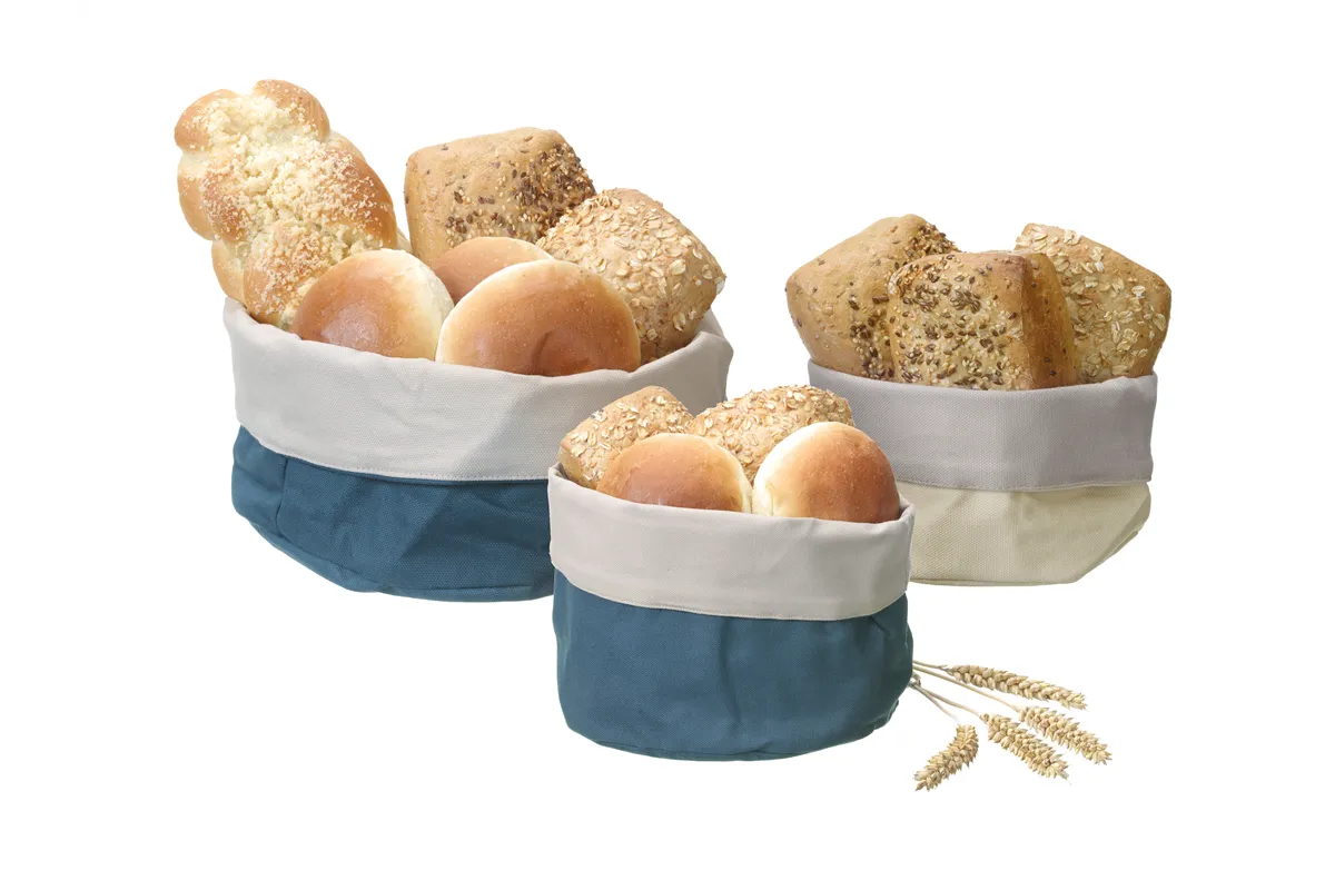 Worek do pieczywa okrągły, ciemno szary, ⌀200x200mm Hendi 429037