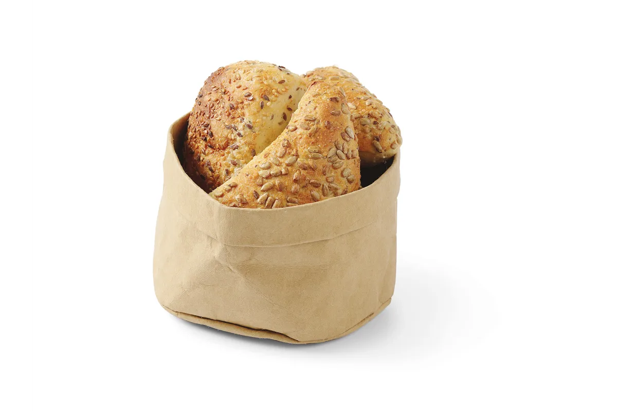 Torba papierowa na pieczywo, beżowy, 170x170x150mm Hendi 429228
