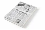 Papier pergaminowy, wydruk gazety, 500 szt., 250x350mm Hendi 678107