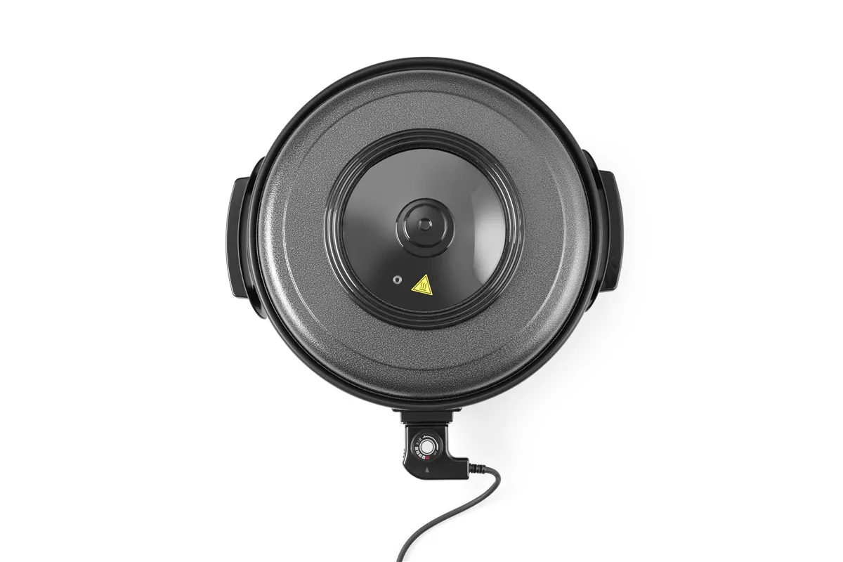 Multipatelnia elektryczna, multipatelnia 400x50 mm, 230V/1400W, ⌀400x190mm Hendi 239506