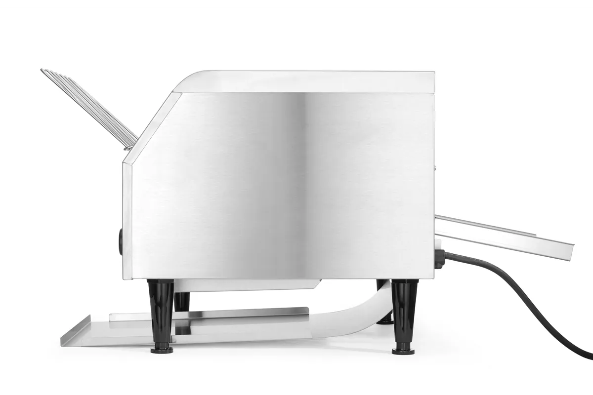 Toster przelotowy podwójny, srebrny, 230V/2240W, 418x365x390mm Hendi 261309