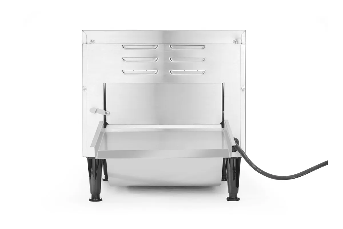 Toster przelotowy podwójny, srebrny, 230V/2240W, 418x365x390mm Hendi 261309