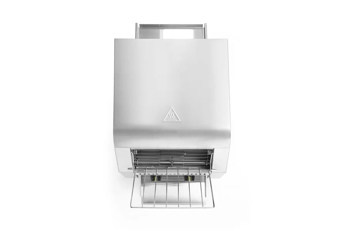 Toster przelotowy podwójny, srebrny, 230V/2240W, 418x365x390mm Hendi 261309