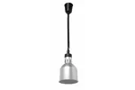 Lampa do podgrzewania potraw wisząca, cylindryczna, srebrny, 230V/250W, ⌀175x250mm Hendi 273883