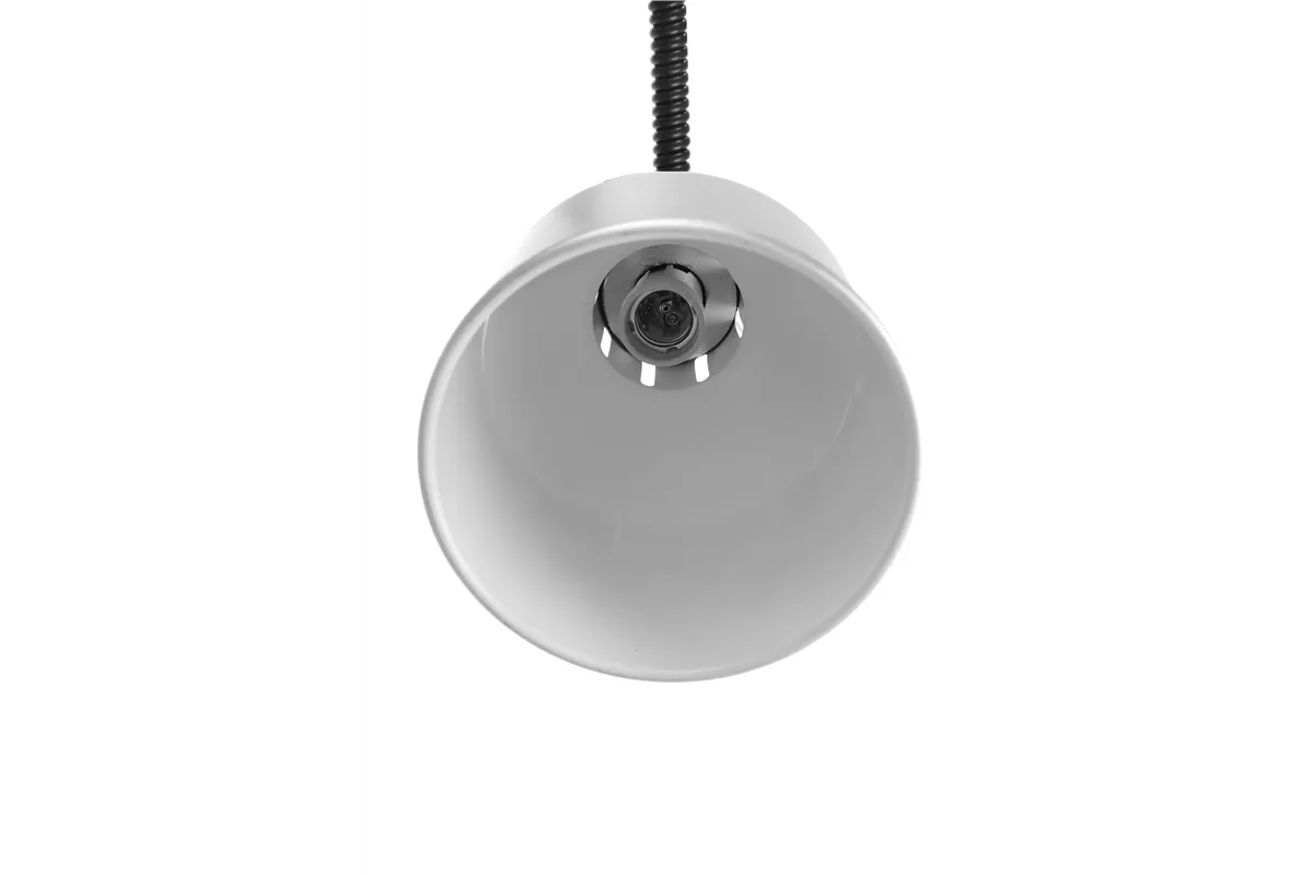 Lampa do podgrzewania potraw wisząca, cylindryczna, srebrny, 230V/250W, ⌀175x250mm Hendi 273883