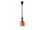 Lampa do podgrzewania potraw wisząca, cylindryczna, miedziany, 230V/250W, ⌀175x250mm Hendi 273890