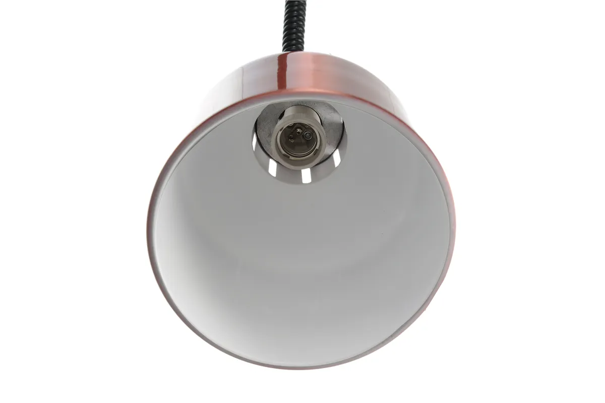 Lampa do podgrzewania potraw wisząca, cylindryczna, miedziany, 230V/250W, ⌀175x250mm Hendi 273890
