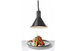 Lampa do podgrzewania potraw wisząca, stożkowa, czarny, 230V/250W, ⌀275x250mm Hendi 273845