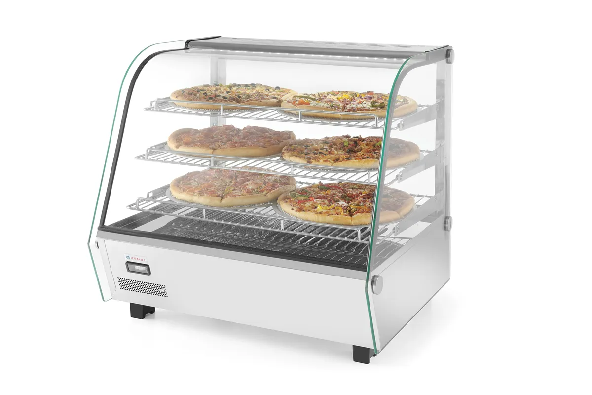 Witryna grzewcza nastawna, 120 litrów, 230V/1100W, 685x575x680mm Hendi 233726