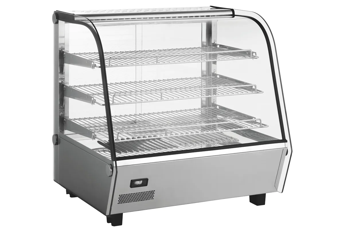 Witryna grzewcza nastawna, 120 litrów, 230V/1100W, 685x575x680mm Hendi 233726