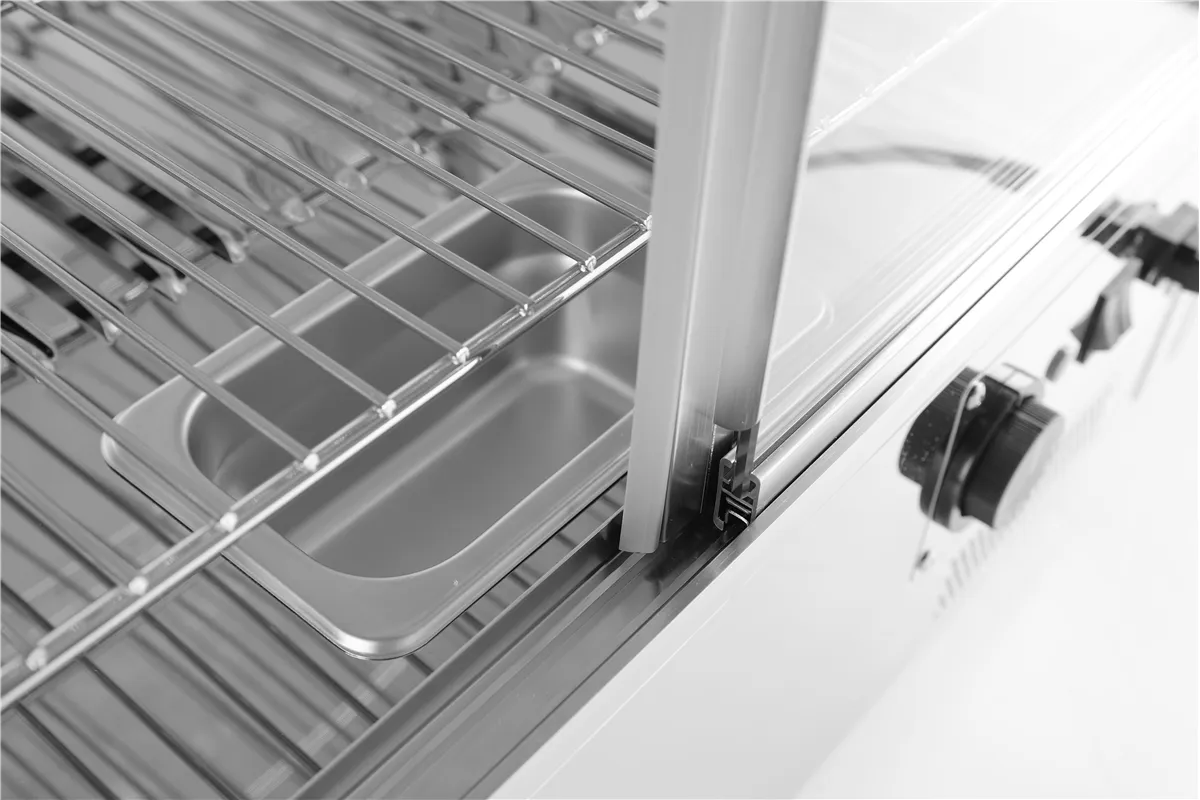 Witryna grzewcza nastawna, 120 litrów, 230V/1100W, 685x575x680mm Hendi 233726