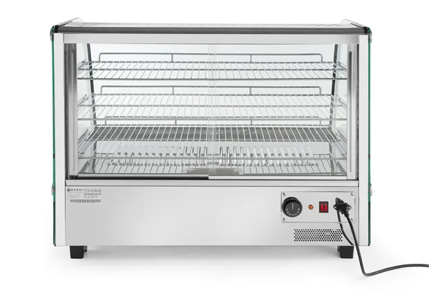 Witryna grzewcza nastawna, 160 litrów, 230V/1500W, 885x570x680mm Hendi 233733 Witryna grzewcza nastawna, 160 litrów, 230V/1500W, 885x570x680mm Hendi 233733