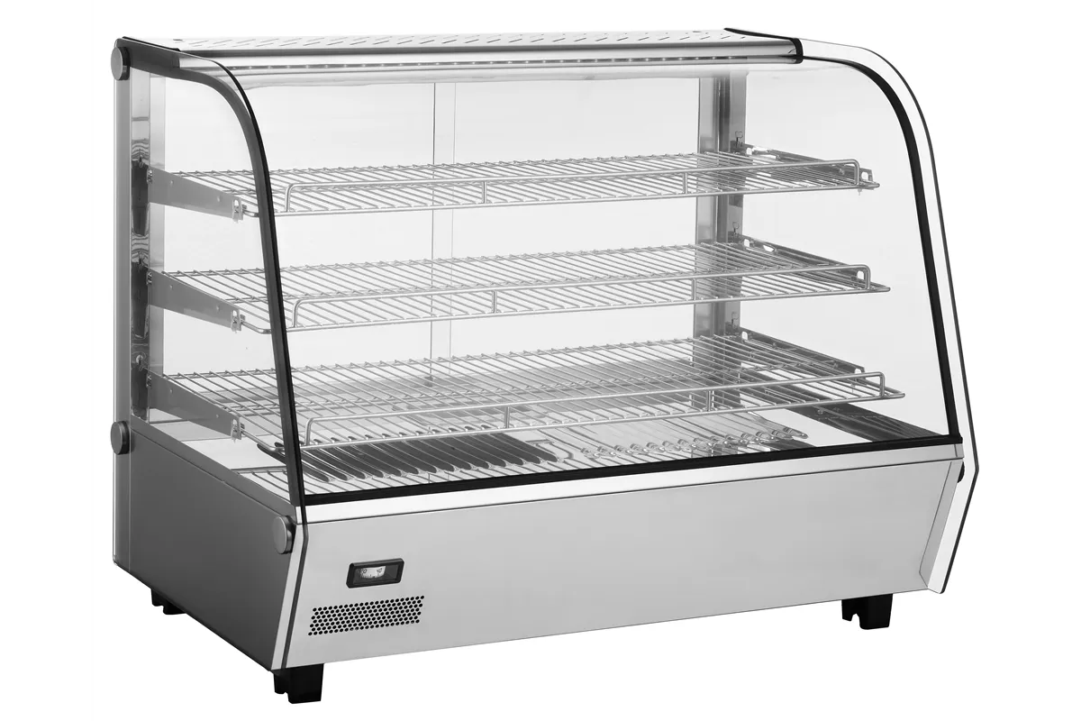 Witryna grzewcza nastawna, 160 litrów, 230V/1500W, 885x570x680mm Hendi 233733