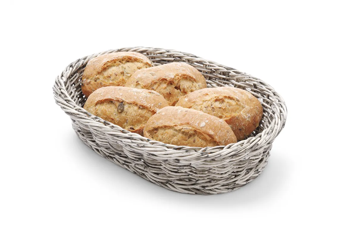 Koszyk owalny, jasnoszary, 320x230x70mm Hendi 426647