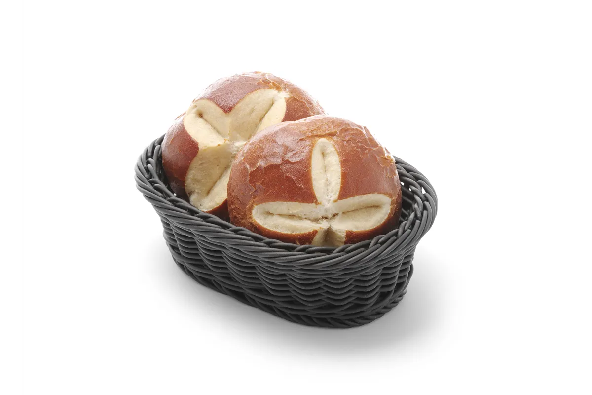 Koszyk owalny, czarny, 190x120x60mm Hendi 426777