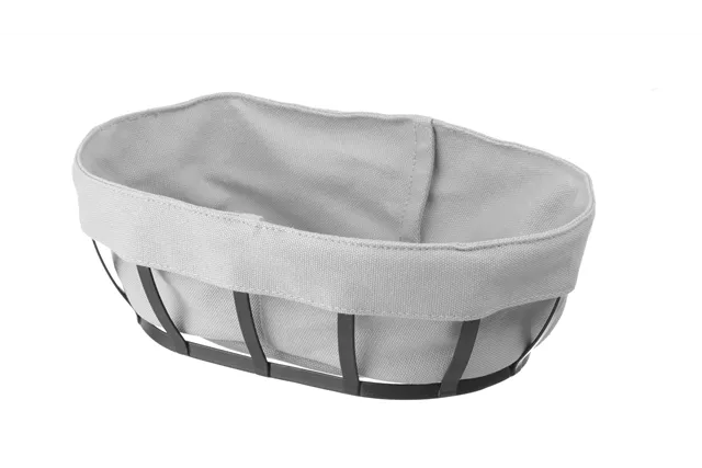 Kosz do pieczywa z workiem, owalny, 250x160x75mm Hendi 427125