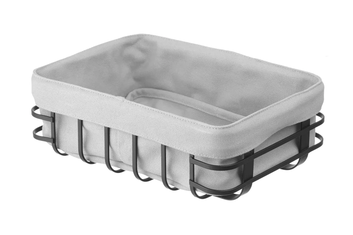 Kosz do pieczywa z workiem, prostokątny, 250x180x85mm Hendi 427132