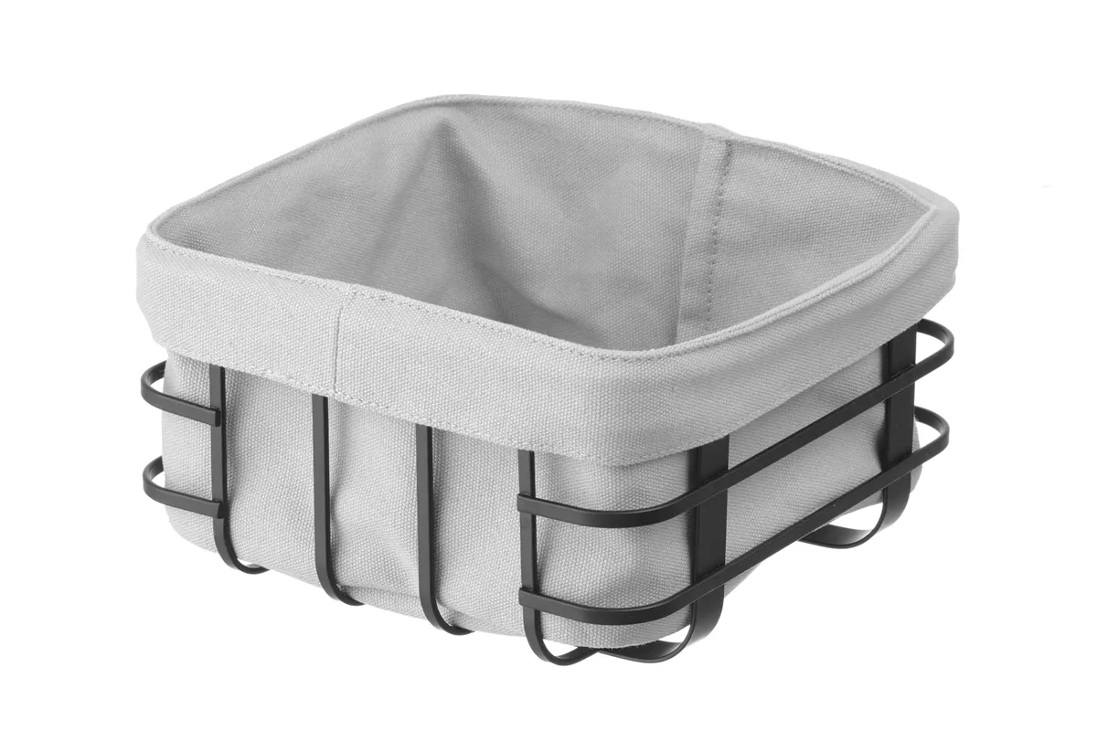 Kosz do pieczywa z workiem, kwadratowy, 190x190x100mm Hendi 427149