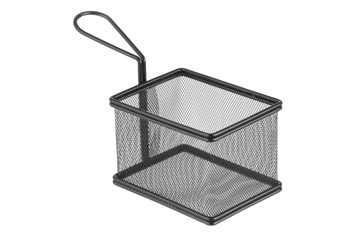 Koszyk miniaturowy do smażonych przekąsek, 125x100x85mm Hendi 425626