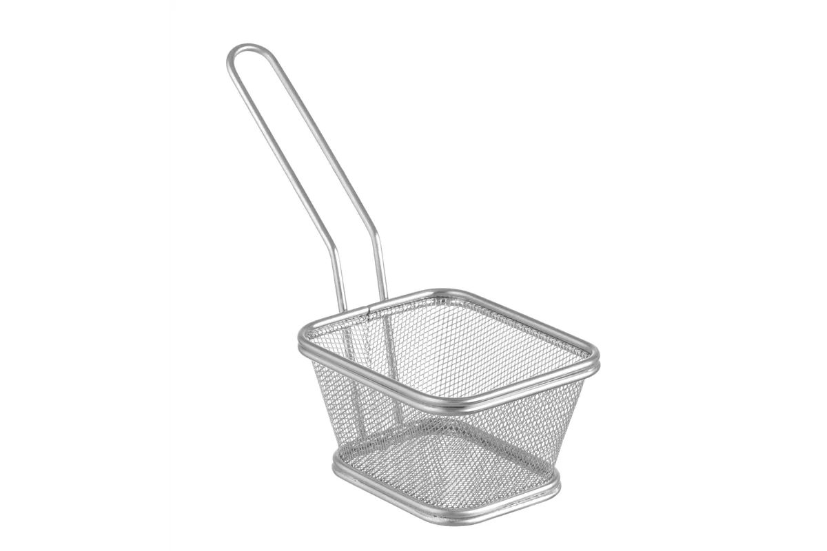 Koszyk miniaturowy do smażonych przekąsek, 105x90x60mm Hendi 425664