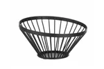 Koszyk do owoców czarny, ⌀150x80mm Hendi 427095