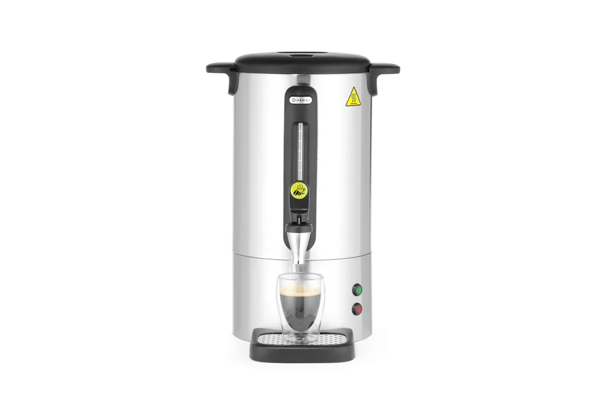 Zaparzacz do kawy UNIQ, 7L, srebrny, 220-240V/1050W, 307x330x450mm Hendi 211434