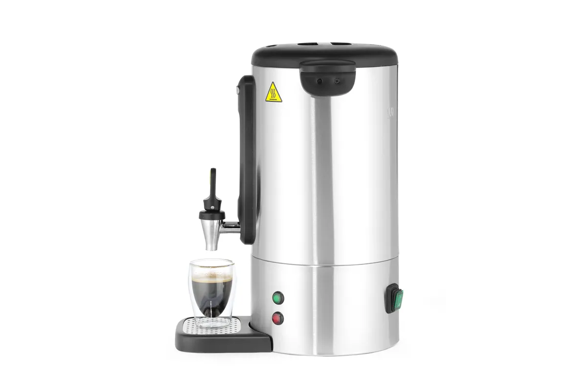 Zaparzacz do kawy UNIQ, 7L, srebrny, 220-240V/1050W, 307x330x450mm Hendi 211434