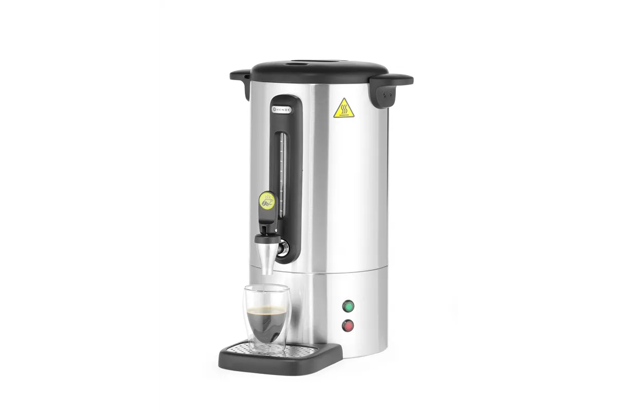 Zaparzacz do kawy UNIQ, 7L, srebrny, 220-240V/1050W, 307x330x450mm Hendi 211434