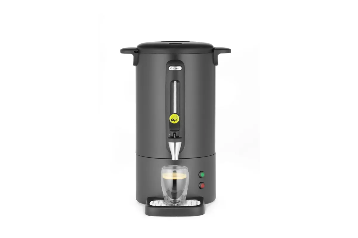 Zaparzacz do kawy UNIQ, 7L, czarny, 220-240V/1050W, 307x330x450mm Hendi 211472