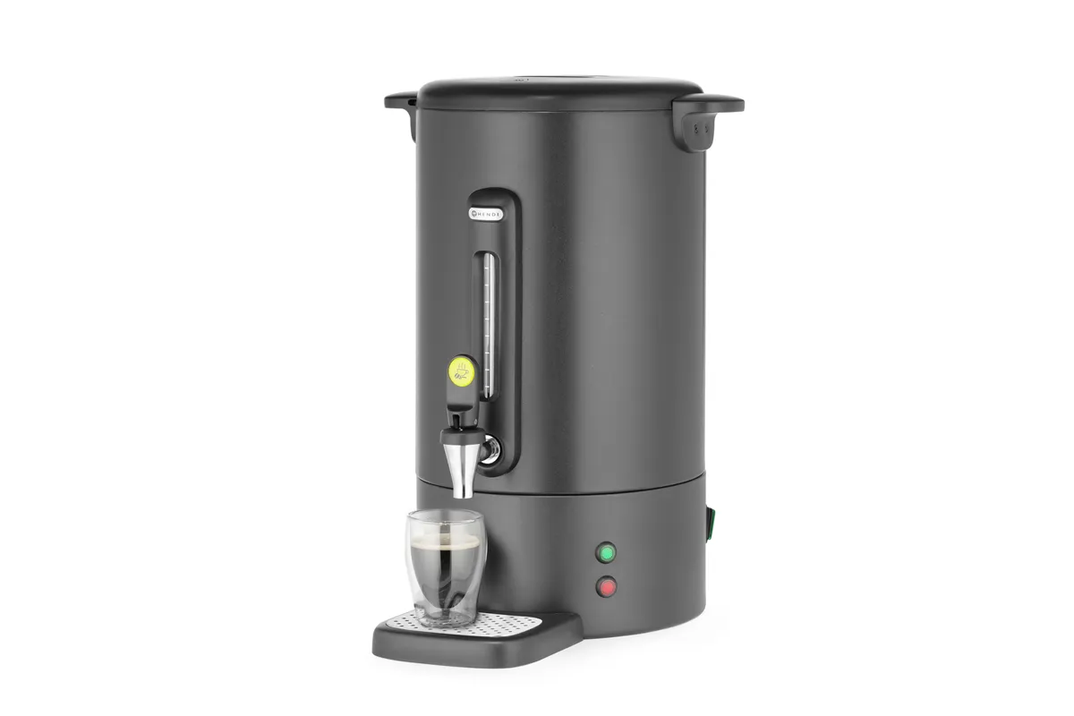 Zaparzacz do kawy UNIQ, 14L, czarny, 220-240V/1750W, 357x380x502mm Hendi 211489