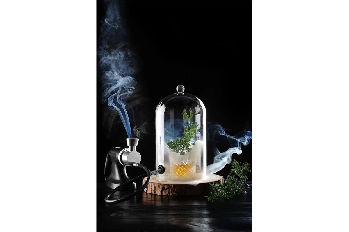 Kopułka szklana z otworem wentylacyjnym, Kopułka szklana podłużna, ⌀130x282mm Hendi 199657