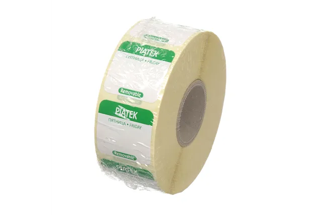 Etykiety Food Safety na każdy dzień tygodnia – wielorazowe, Piątek, zielony, 1000 szt., 25x25mm Hendi 850114