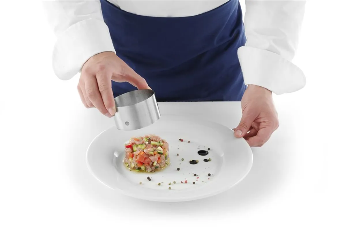 Rant piekarniczo-cukierniczy okrągły, ⌀140x50mm Hendi 512241