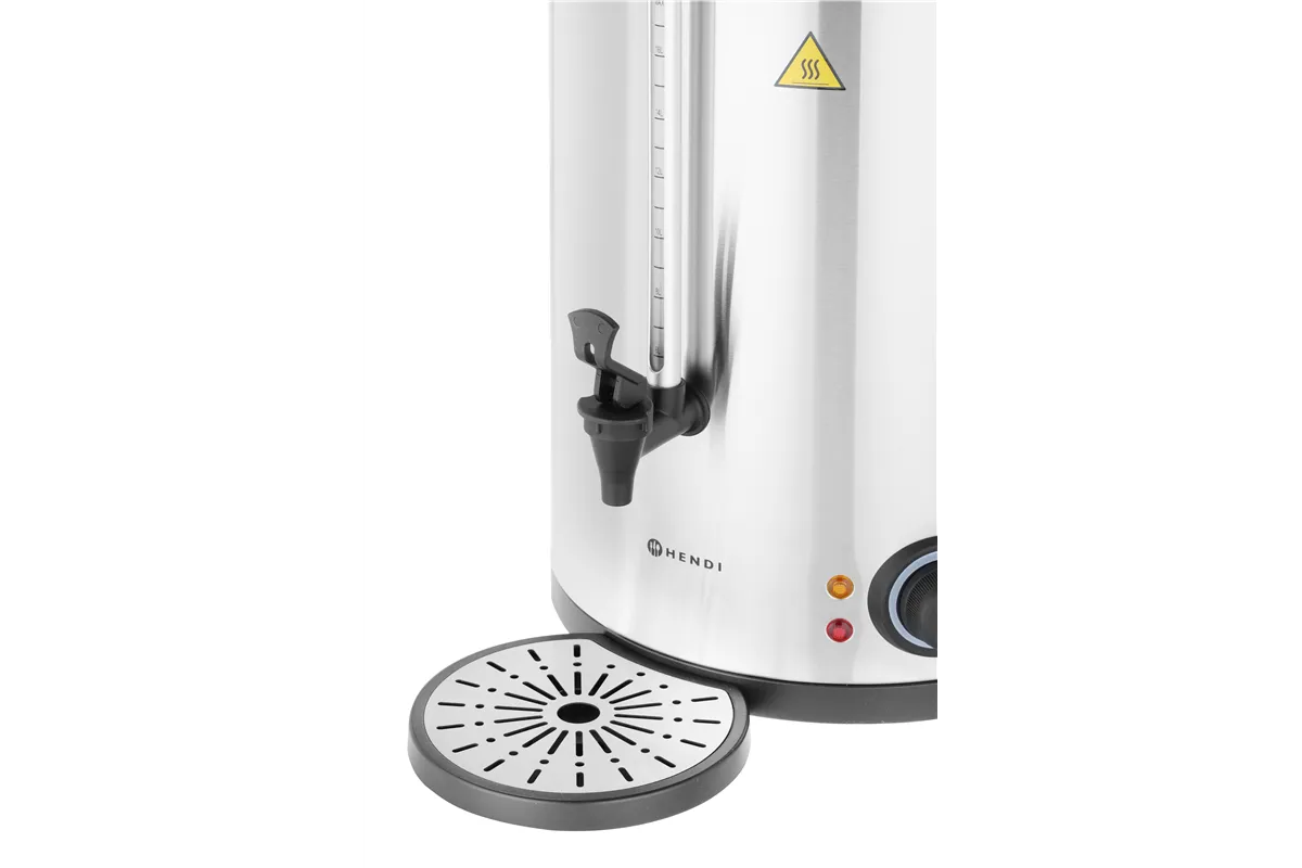 Warnik do wody o podwójnych ściankach, 9L, 220-240V/1500W, 340x315x430mm Hendi 211168