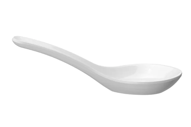 Łyżka przystawkowa z melaminy, biały, 130x45mm Hendi 566534