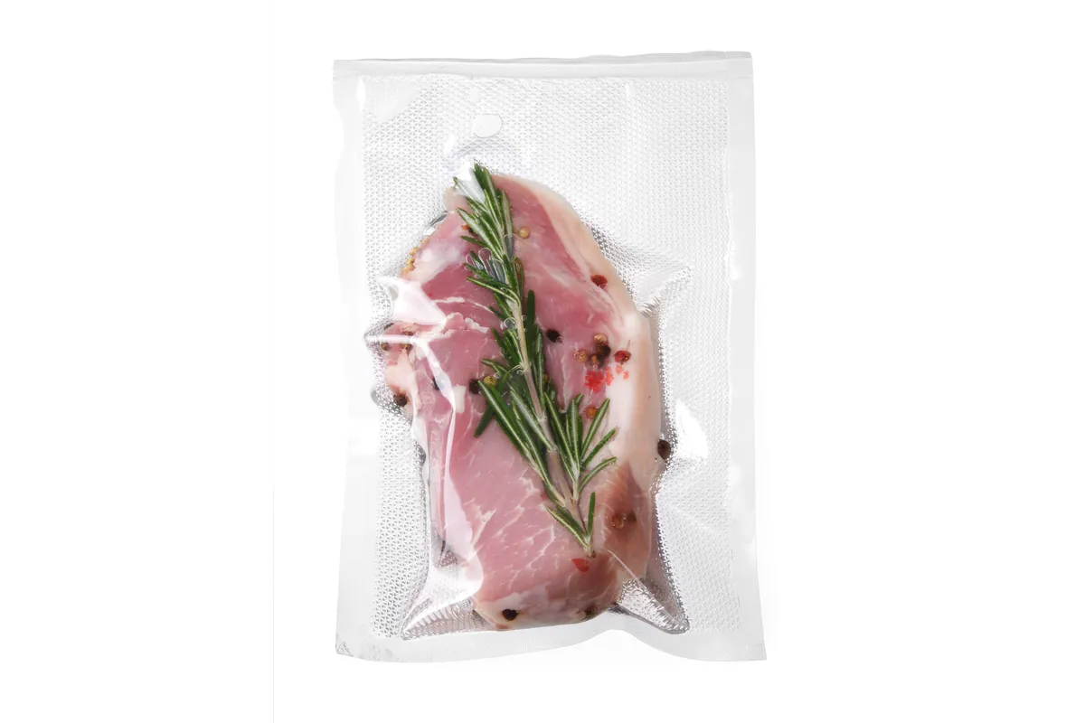 Worki moletowane do pakowarek próżniowych do przechowywania żywności Worki moletowane do pakowania 100szt 150x250mm Hendi 297414