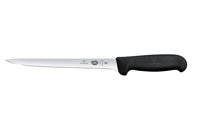 Nóż do filetowania, czarny, 339mm Victorinox 5.3763.20