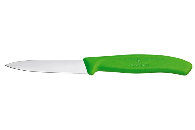 Nóż do jarzyn gładki, zielony, 190mm Victorinox 6.7606.L114