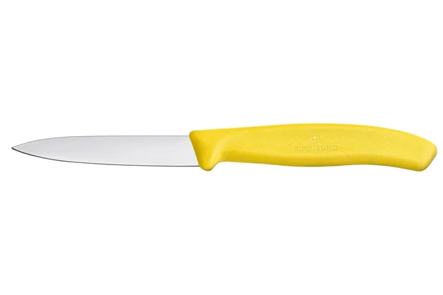 Nóż do jarzyn gładki, żółty, 190mm Victorinox 6.7606.L118
