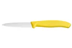 Nóż do jarzyn z ząbkowanym ostrzem, żółty, 190mm Victorinox 6.7636.L118