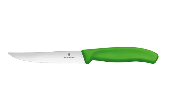 Nóż do steków i pizzy, zielony, 232mm Victorinox 6.7936.12L4