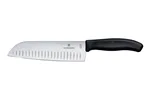 Nóż Santoku ze szlifem kulowym, czarny, 298mm Victorinox 6.8523.17B