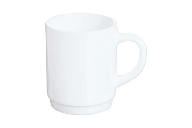 Kubek Restaurant, 250 ml, 0,25L, biały, 6 szt., ⌀72x89mm Arcoroc 36140