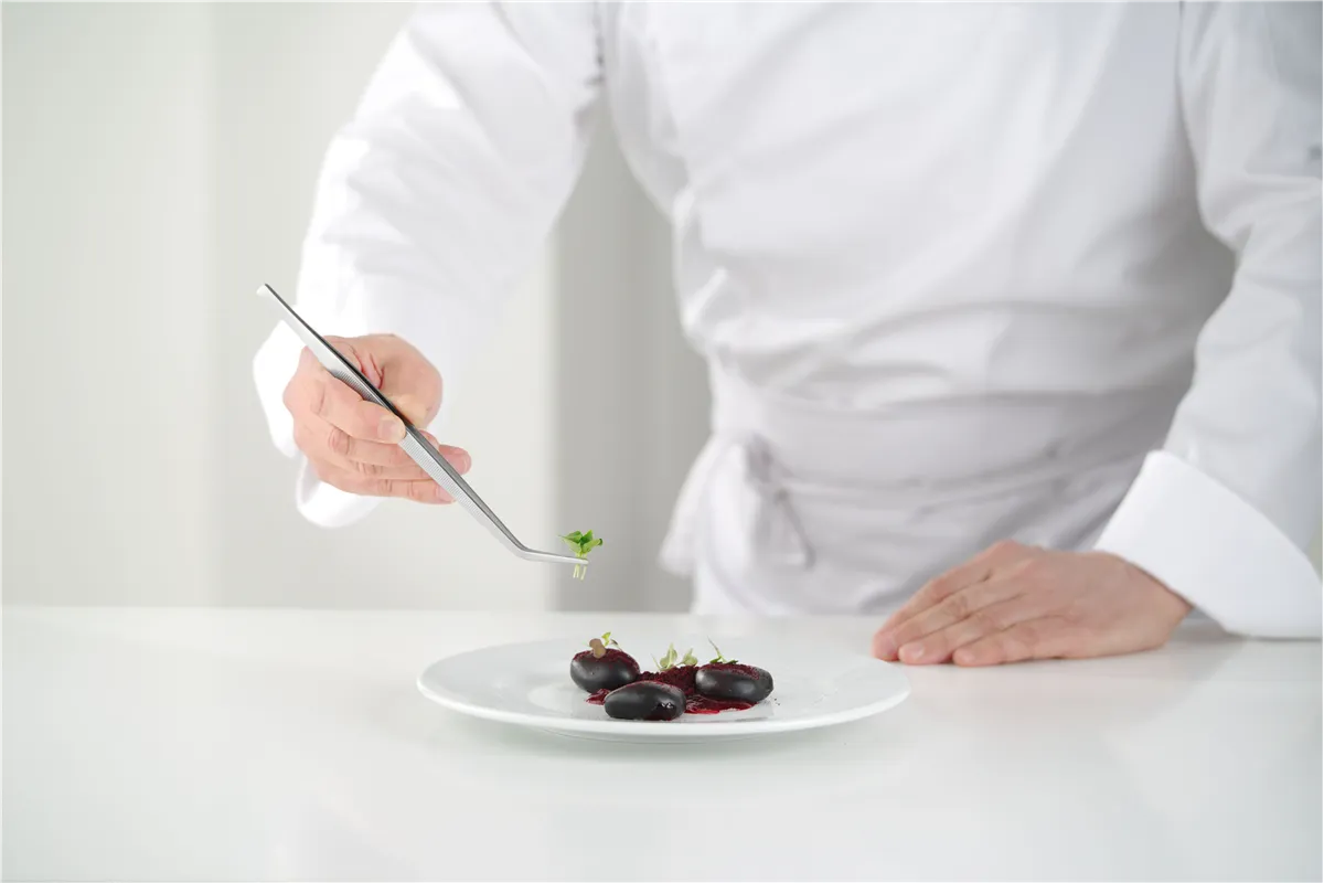 Pęseta zakrzywiona, 240mm Hendi 680063