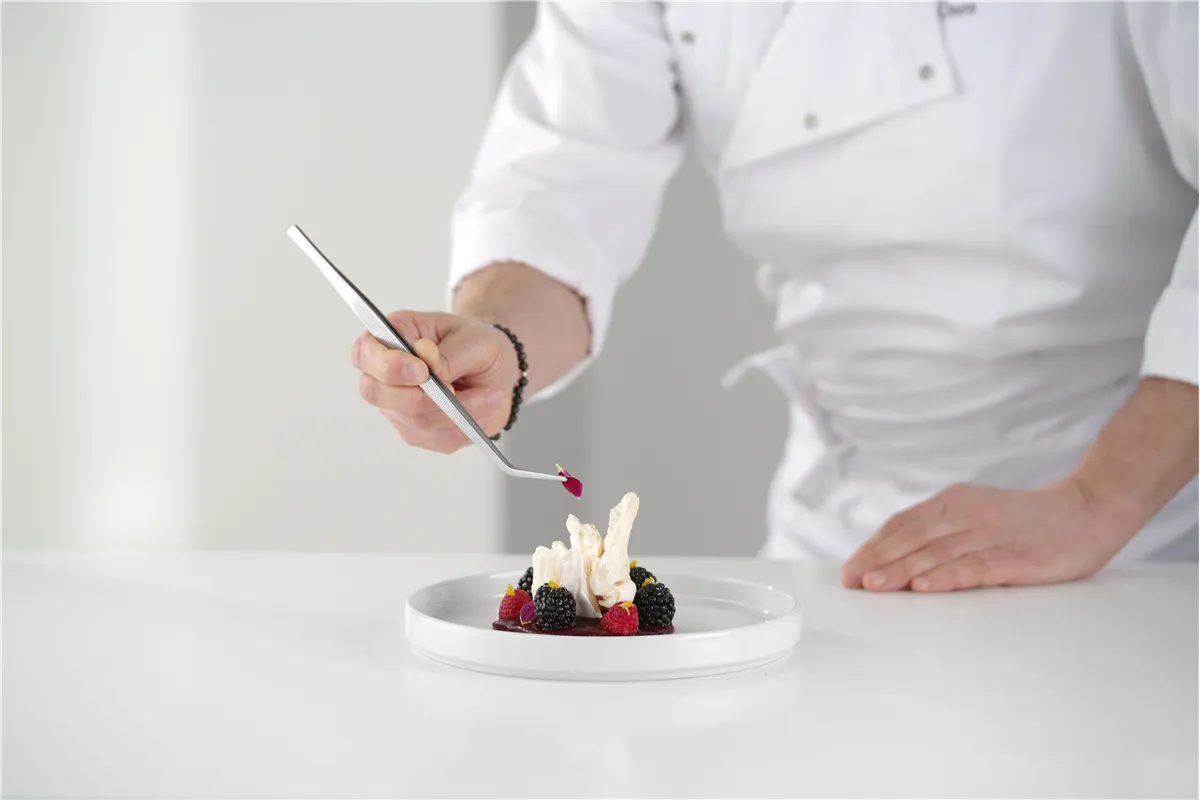 Pęseta zakrzywiona, 240mm Hendi 680063