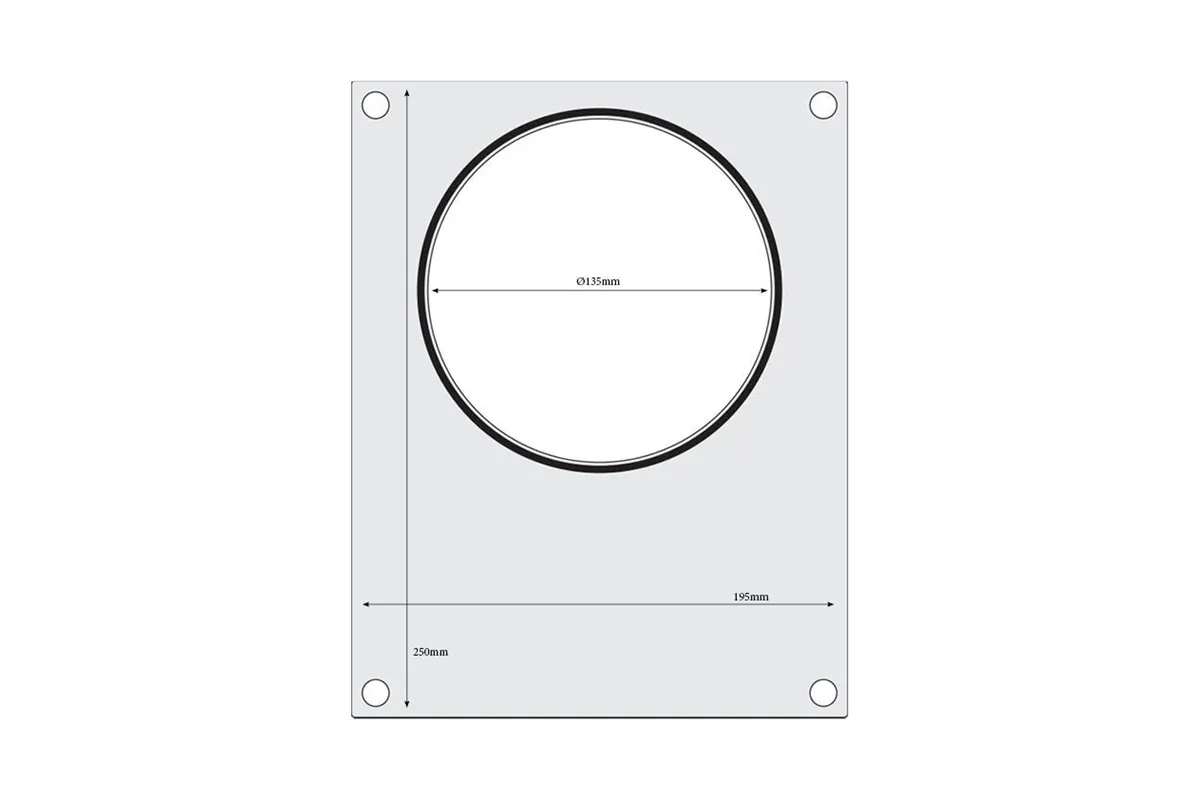 Matryca do zgrzewarki, pojemnik do zupy ø165 mm Hendi 805619