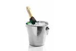 Wiadro do szampana, 3,3L, srebrny, ⌀220x190mm BarUp 593202