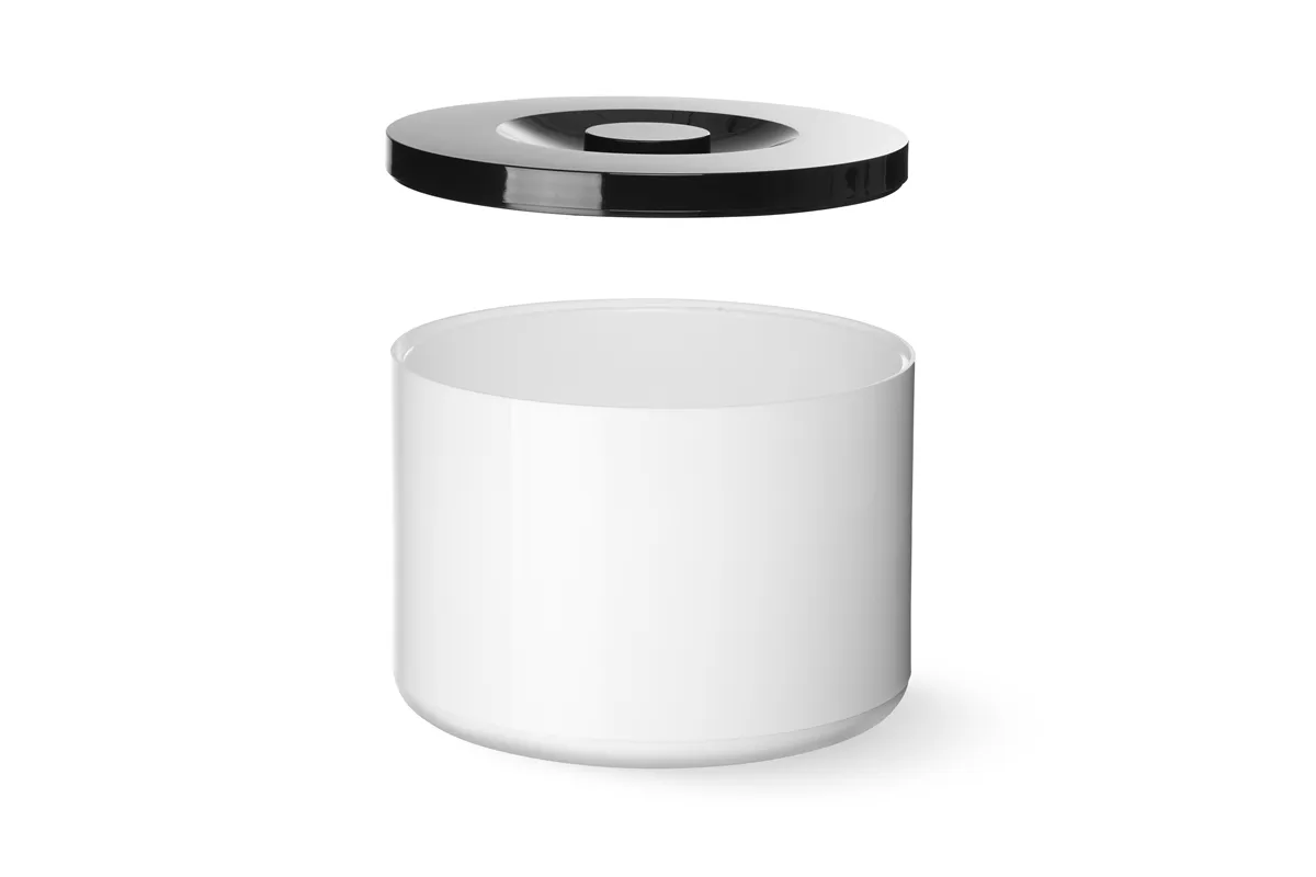 Pojemnik do lodu, 10L, biały, ⌀292x220mm BarUp 594759